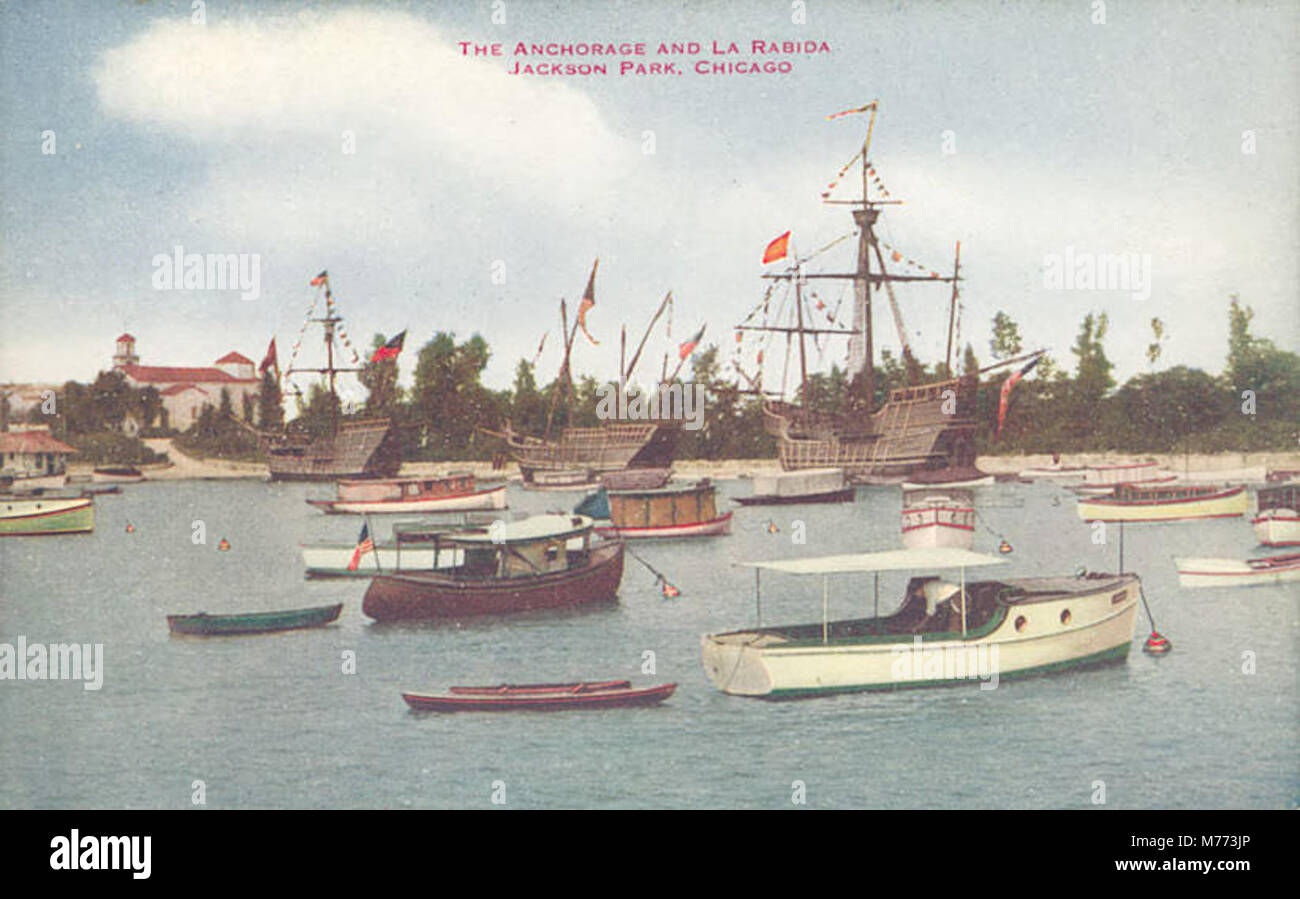 La Rabida Chicago This photograph shows The Anchorage and La Rabida, two historical ...