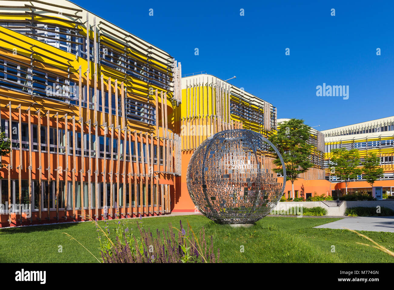 Vienna University of Economics and Business, Vienna, Austria, Europe Stock Photo