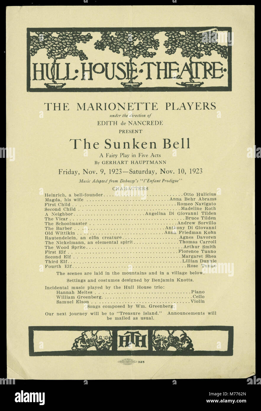 The Player present The Sunken Bell (NBY 1769 Stock Photo Alamy