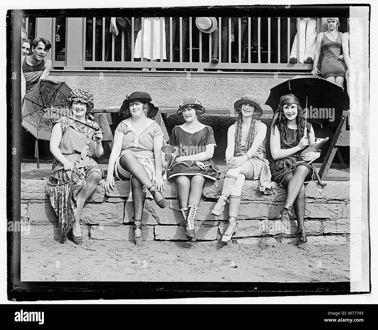Bath costume contest, 62521, (Bathing Beach) LOC npcc.04436 Stock