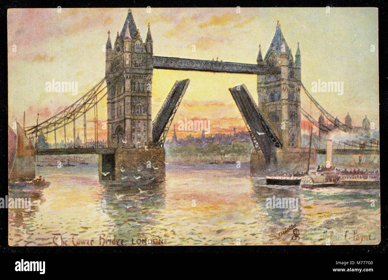 A photograph of Tower Bridge in London, one of the city's most iconic ...