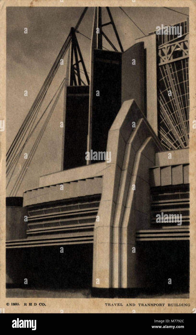The Travel and Transport Building, a notable architectural structure ...