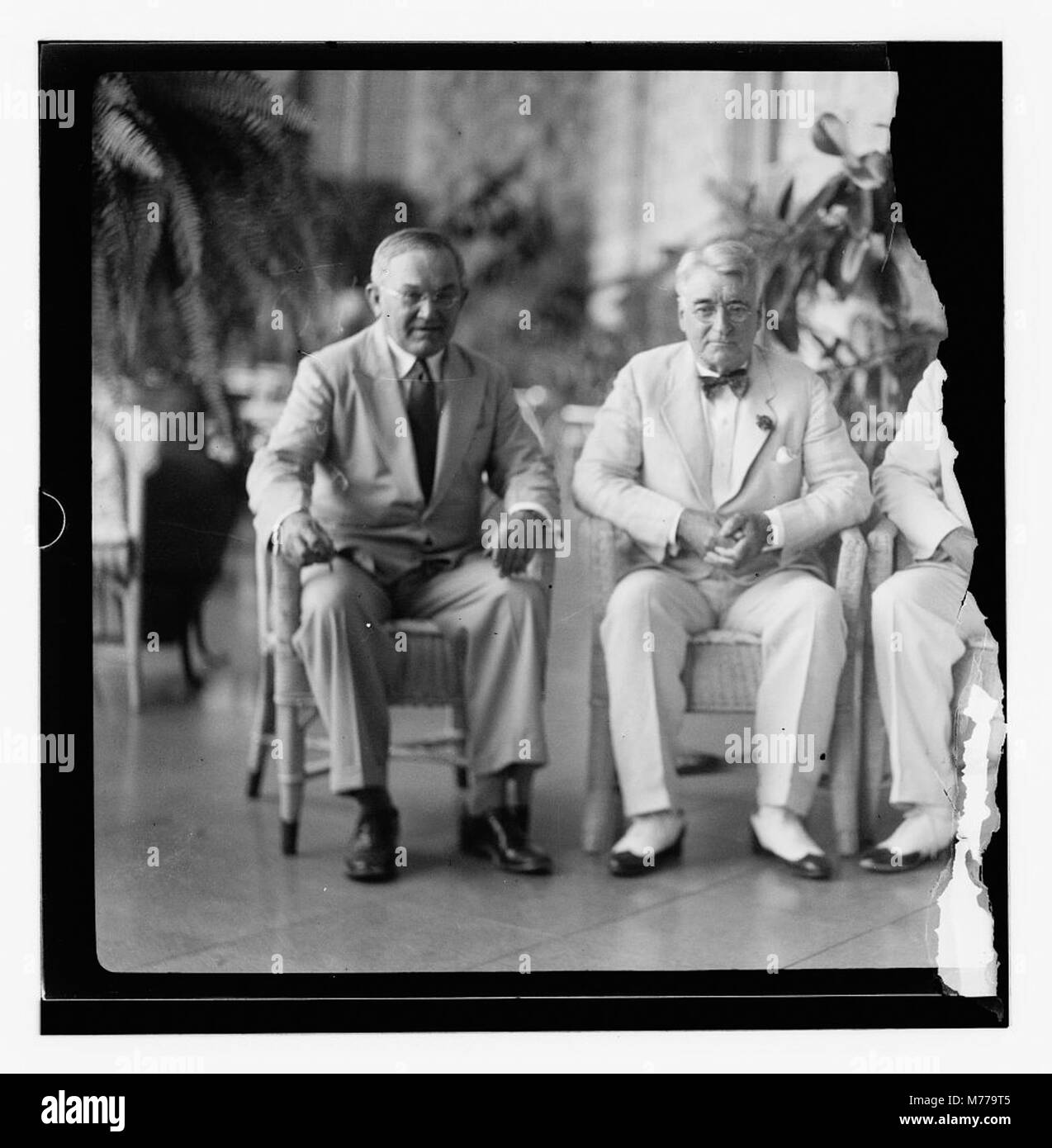 Warren R. Austin This photograph from 1936 captures U.S. Senators Royal S. Copeland ...