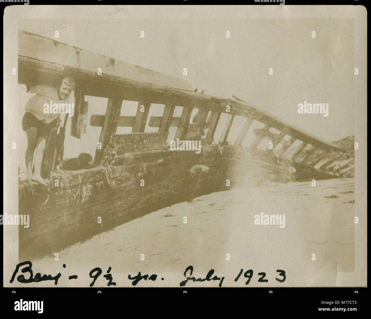 Beni - 9 1 2 years, July, 1923 (NBY 1071) Stock Photo