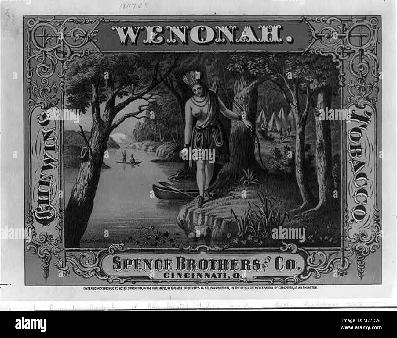 Vintage chewing tobacco Black and White Stock Photos & Images - Alamy