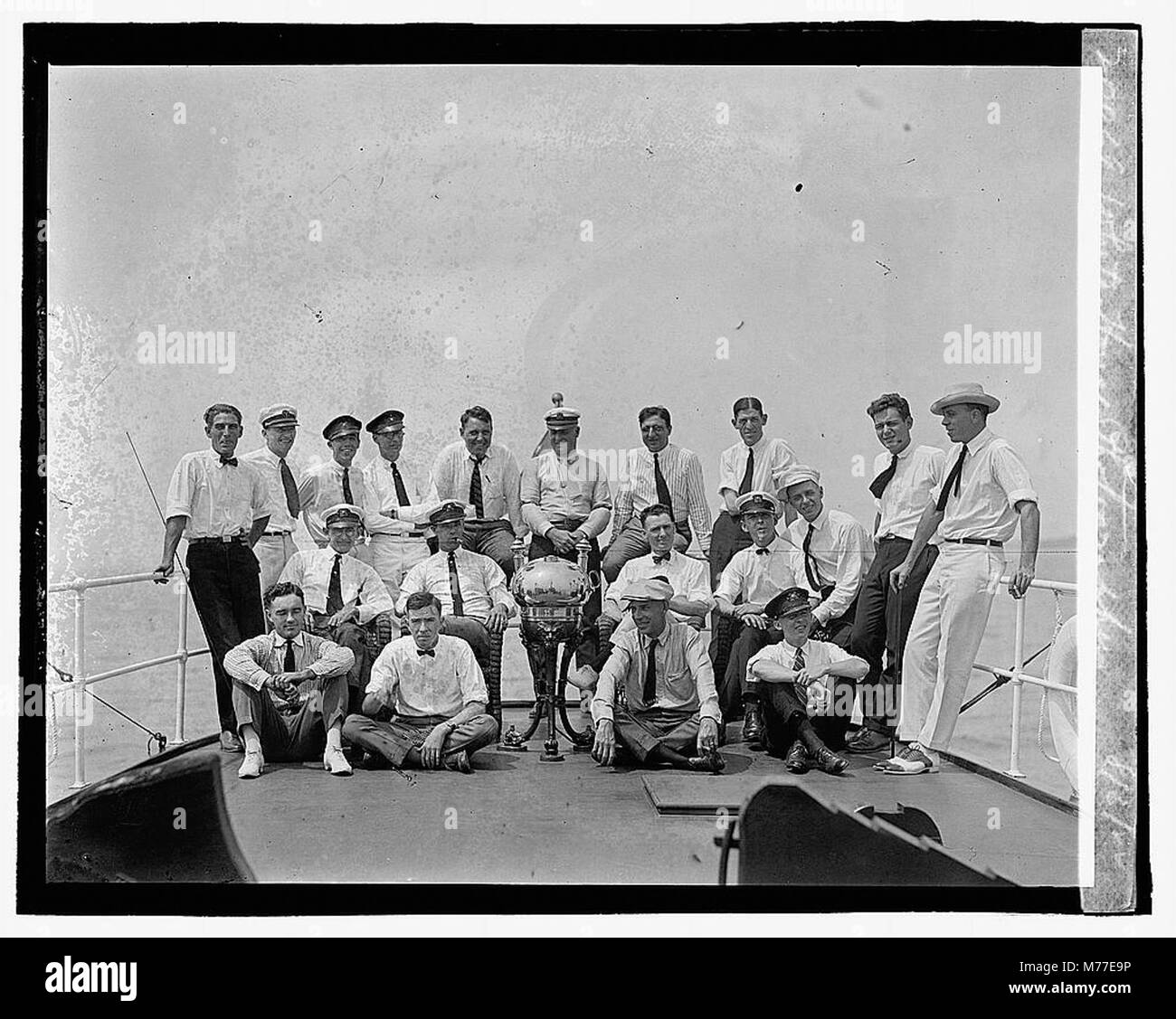 Historical photographers Black and White Stock Photos
