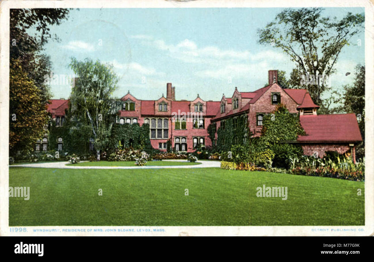 Wyndhurst, Residence of Mrs. John Sloane (NBY 8593) Stock Photo