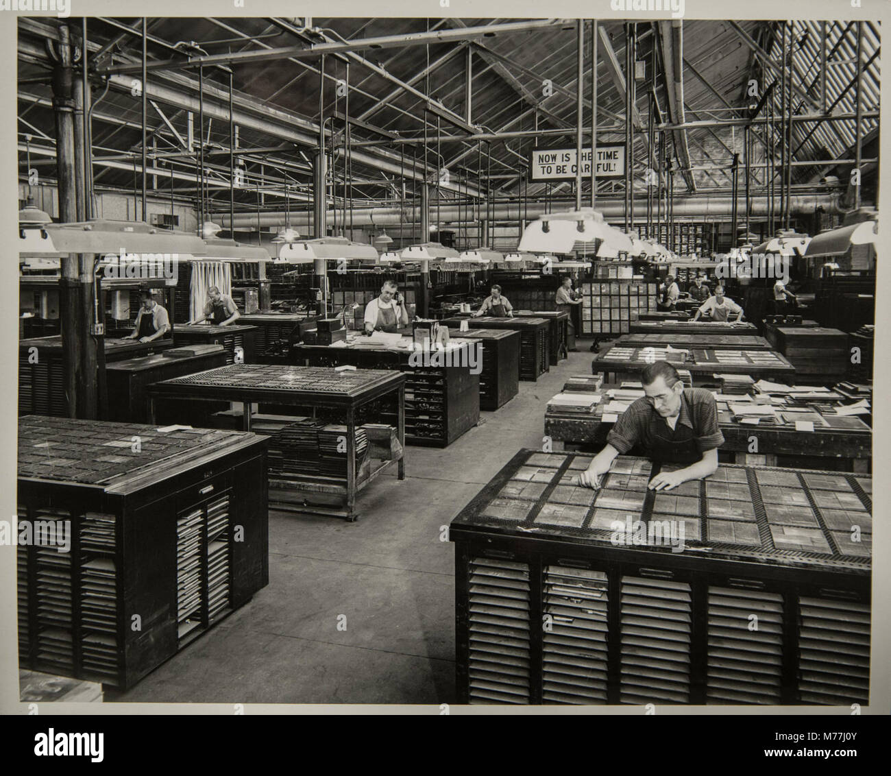 Book Manufacturing Typesetting (NBY 5248 Stock Photo Alamy