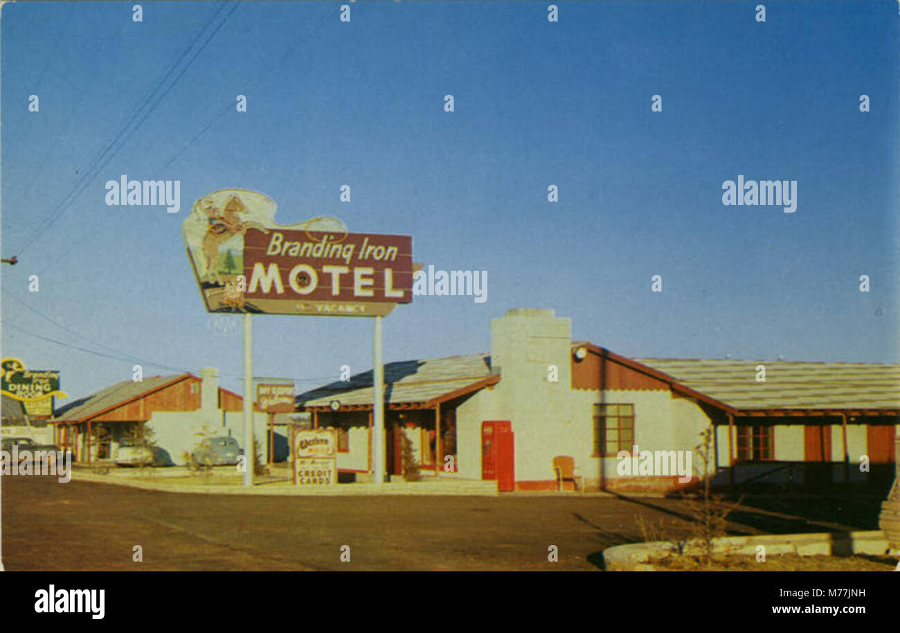 Branding Iron Motel (NBY 433594 Stock Photo Alamy
