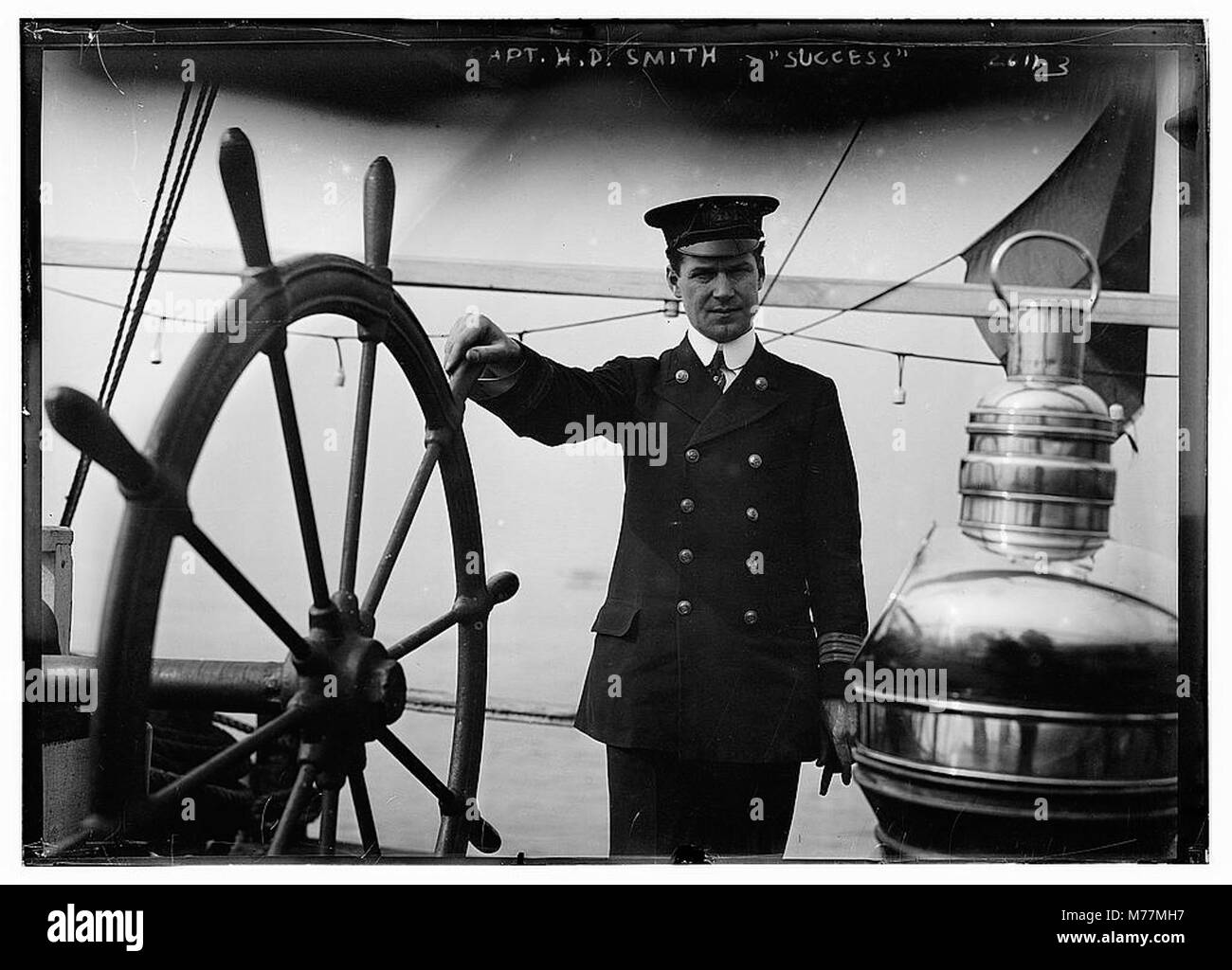 A portrait of Captain H.D. Smith, associated with the ship SUCCESS. The ...