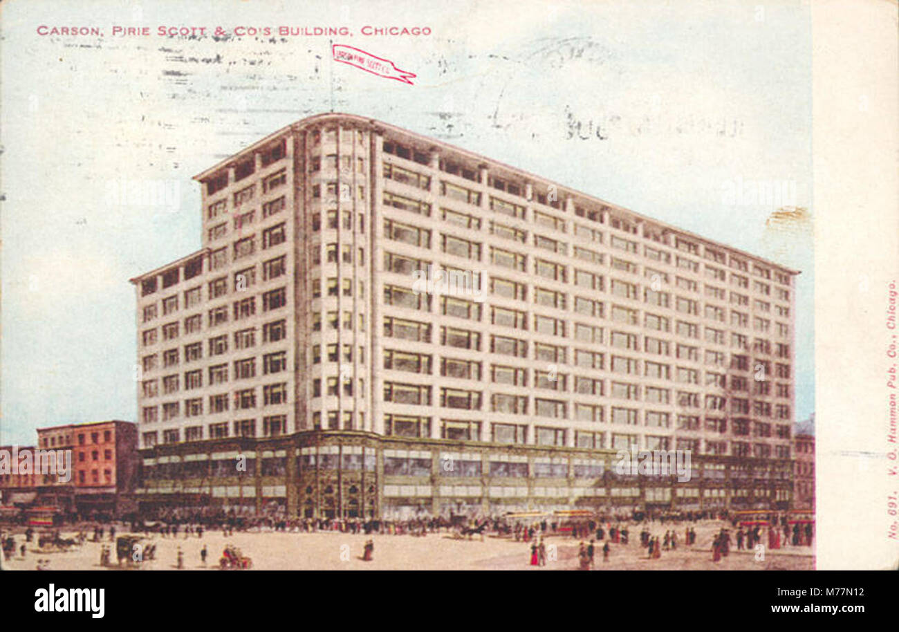 Carson Pirie Scott Building Plan