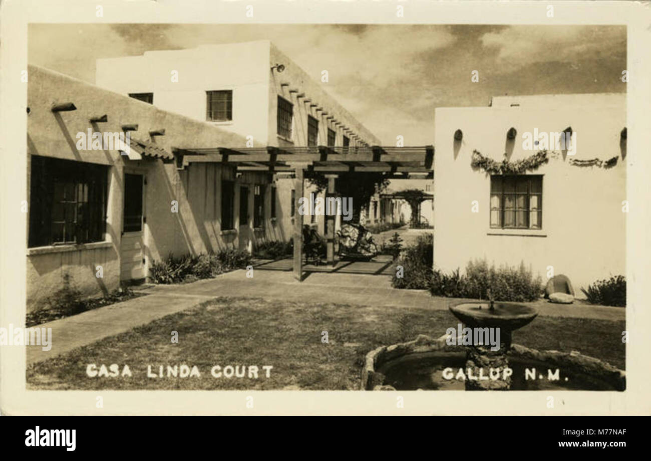 Casa Linda Court (NBY 433948) Stock Photo