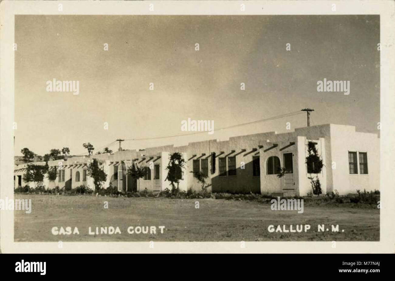 Casa Linda Court (NBY 434308) Stock Photo