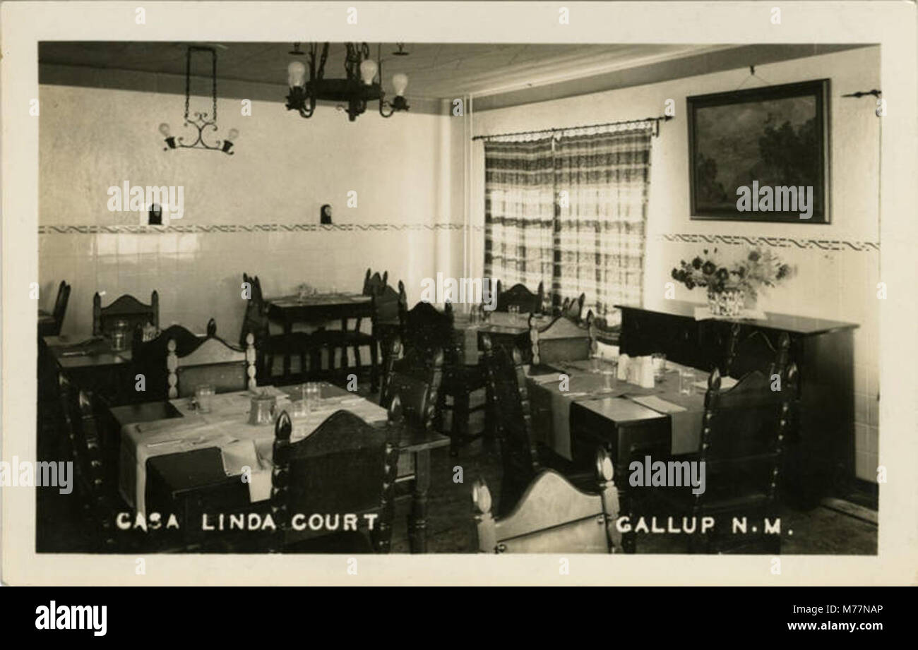 Casa Linda Court (NBY 437650) Stock Photo