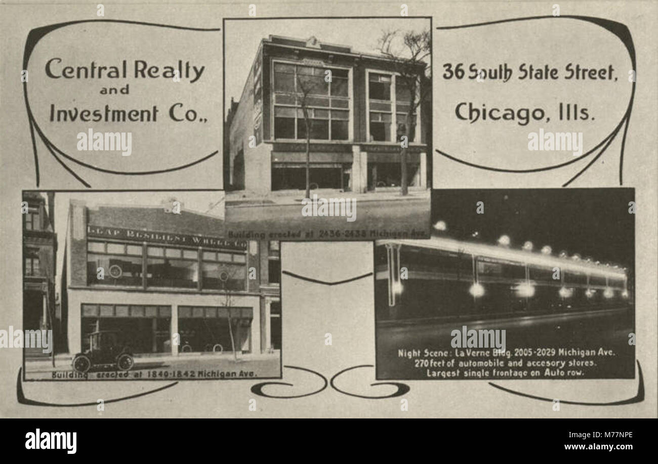 Central Realty And Investment Co, 36 South State Street, Chicago
