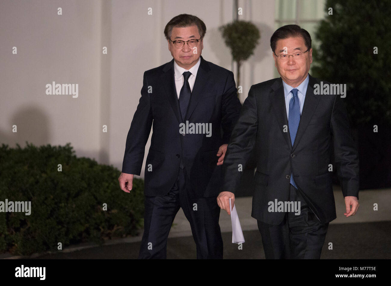 Washington, United States Of America. 08th Mar, 2018. South Korea's ...