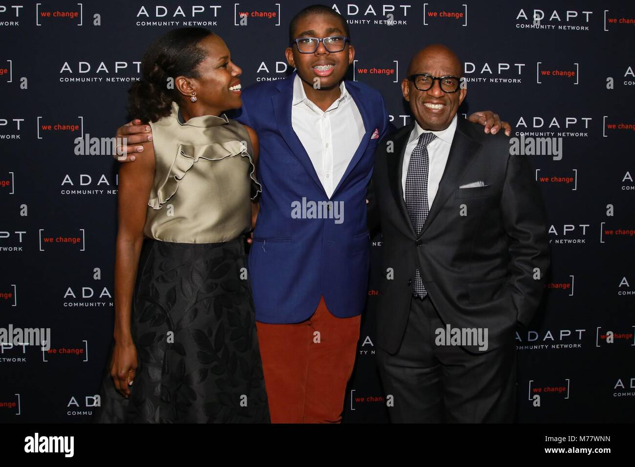 New York, NY, USA. 8th Mar, 2018. Deborah Roberts, Nicholas Roker, Al ...