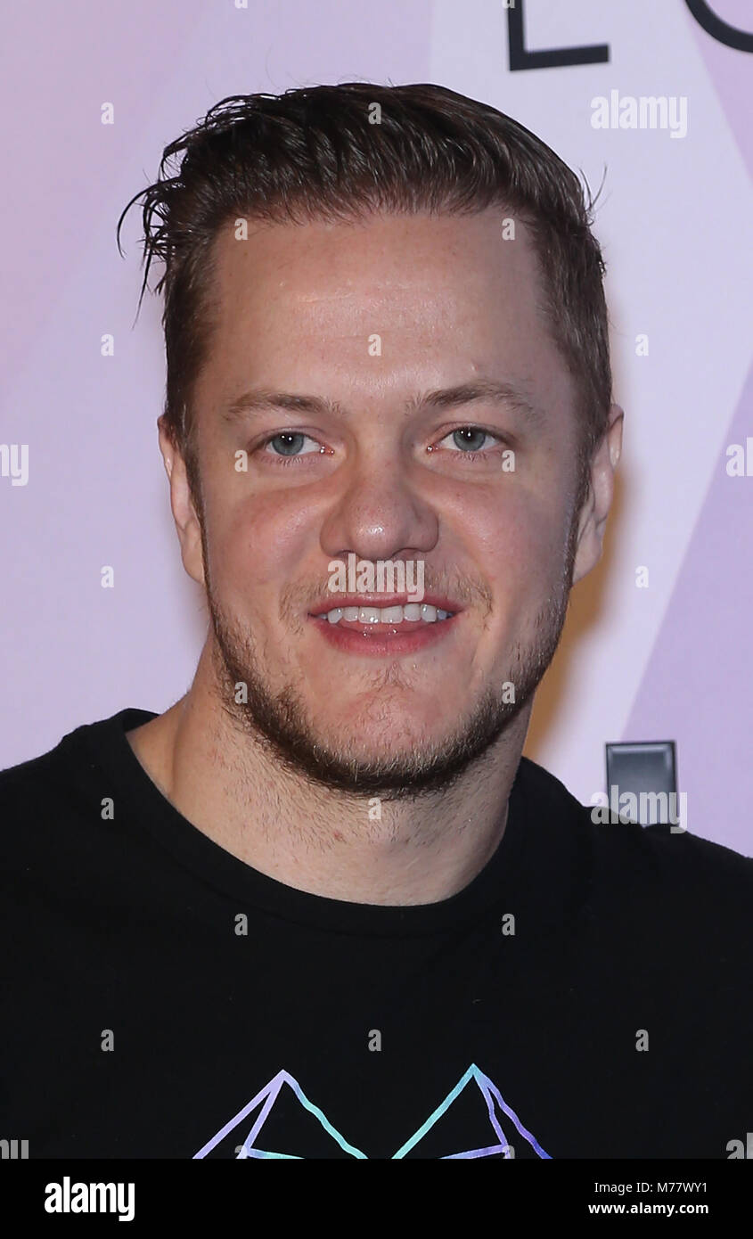 Las Vegas, NV, USA. 8th Mar, 2018. 08 March 2018 - Las Vegas, NV - Dan Reynolds. Special VIP screening of HBO Documentary film BELIEVER at KA Theatre at MGM Grand. Photo Credit: MJT/AdMedia Credit: Mjt/AdMedia/ZUMA Wire/Alamy Live News Stock Photo