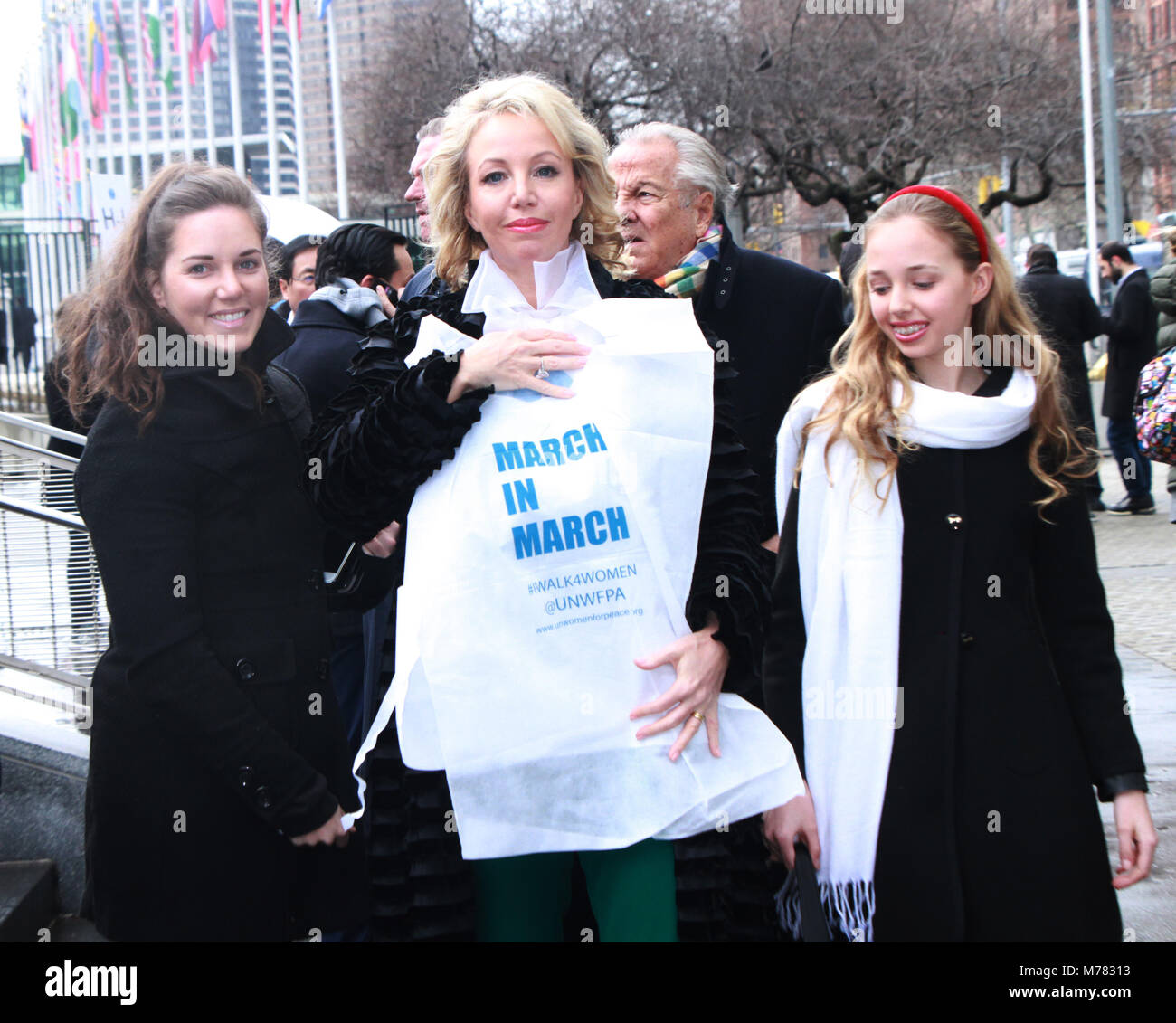 NEW YORK, NY March 08, 2018: Princess Maria Carolina, Duchess of