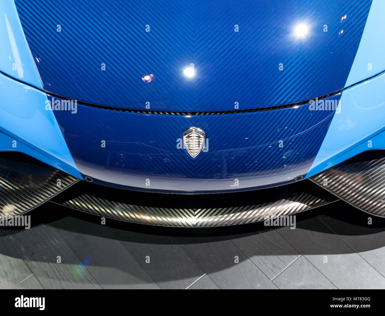 Geneva Motor Show 2018 Stock Photo