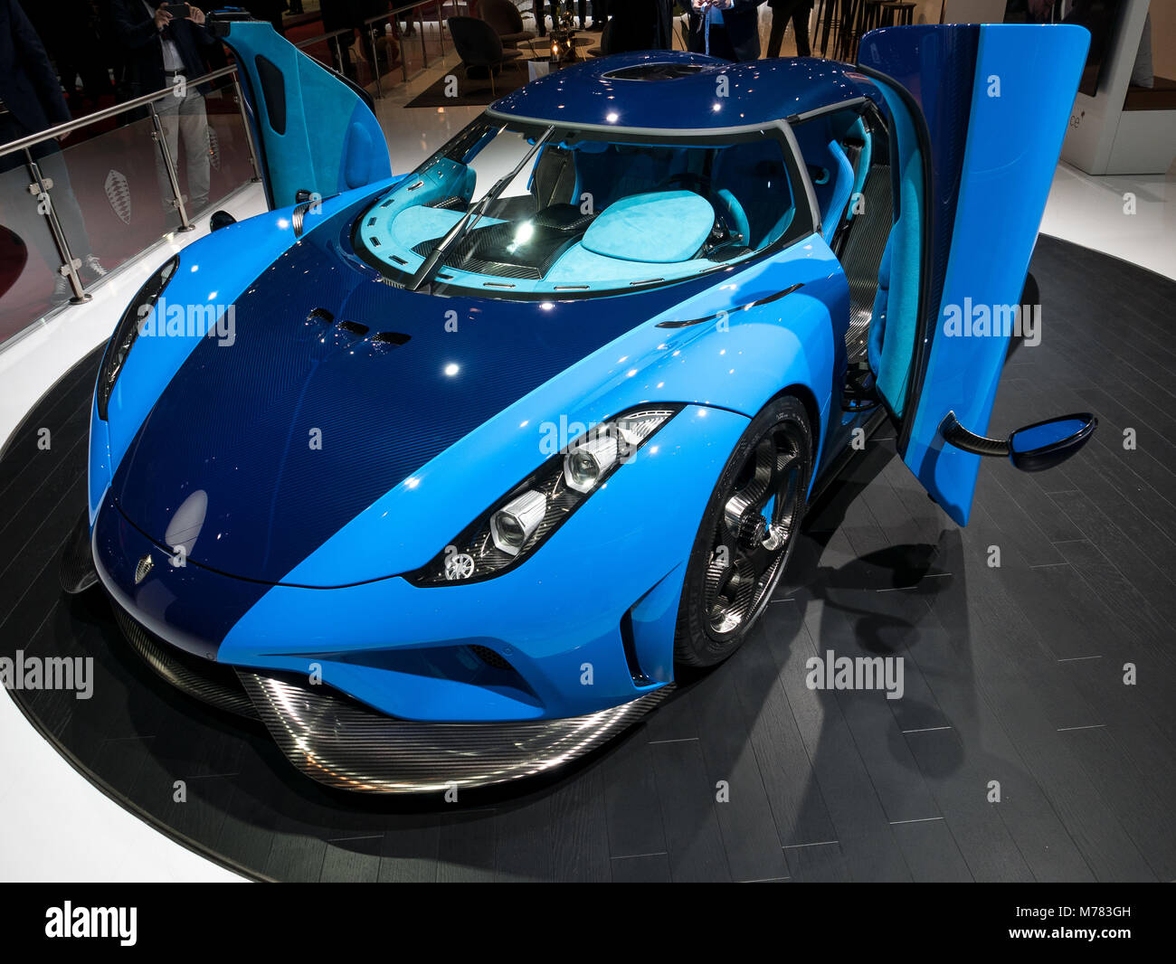 Geneva Motor Show 2018 Stock Photo Alamy