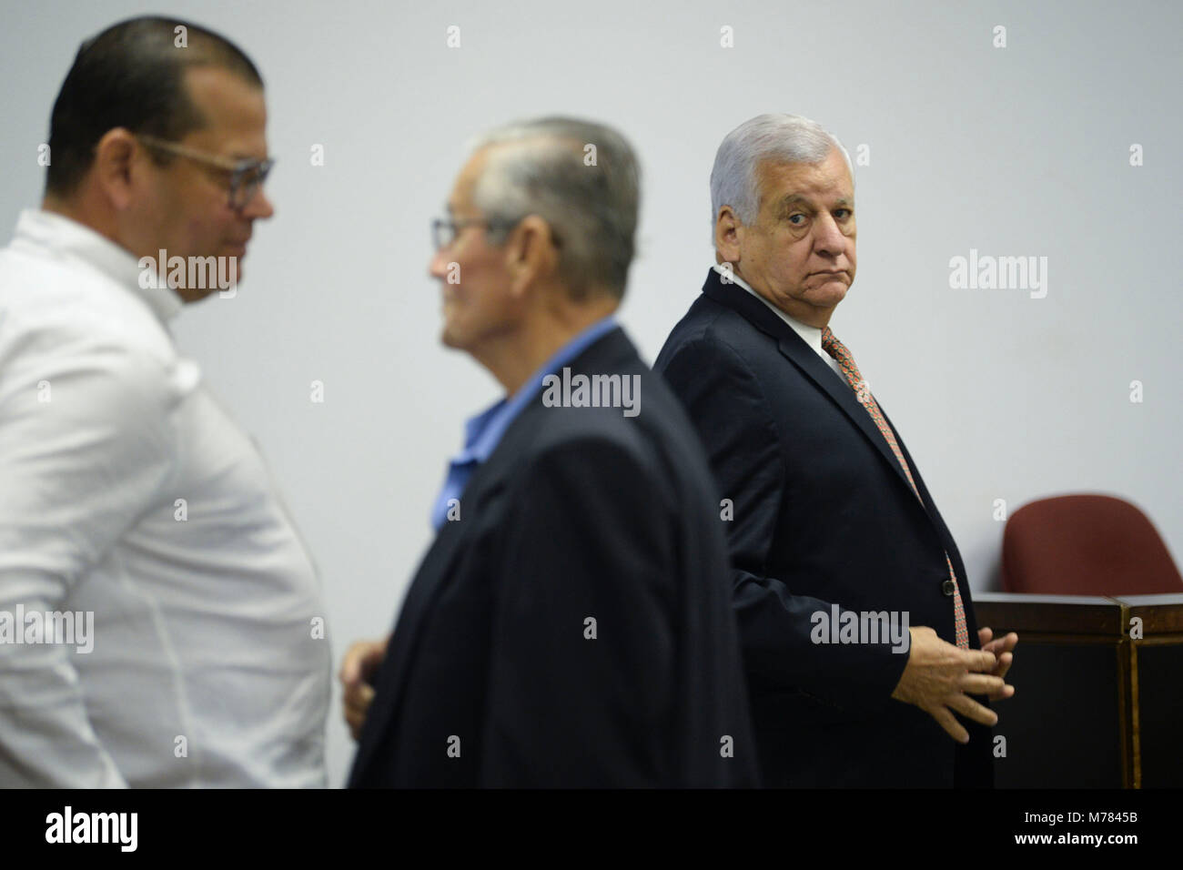 BAYAMON, Puerto Rico. , . VISTA CONTRA EL EX ALCALDE DE GUAYNABO HECTOR