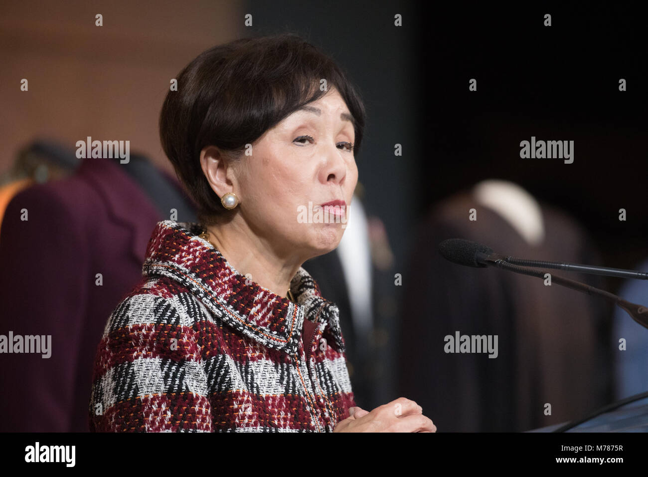 Rep. Doris Matsui (D-Calif.), Regent, Smithsonian Institution, delivers ...