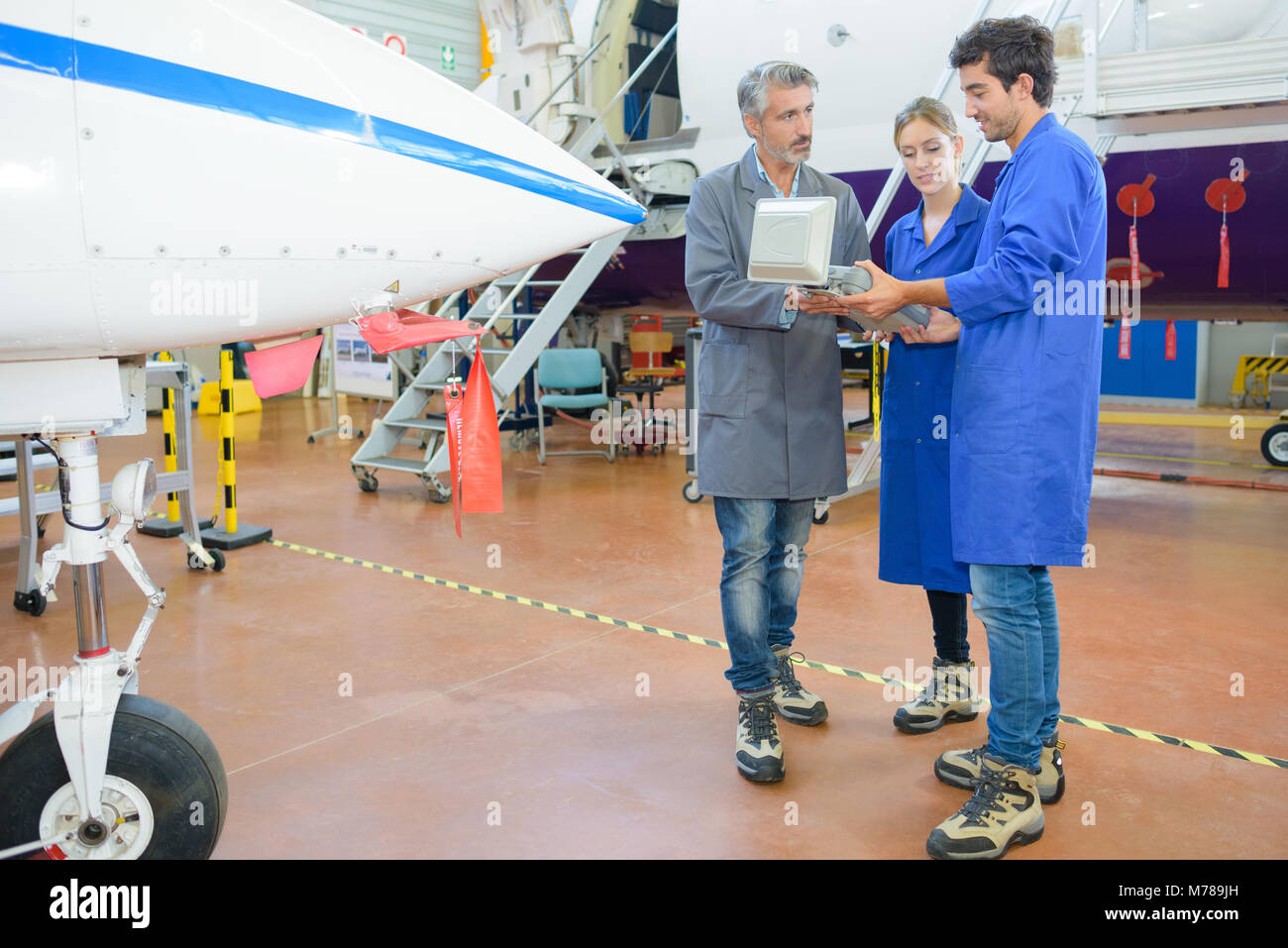 avionics technician at work Stock Photo Alamy