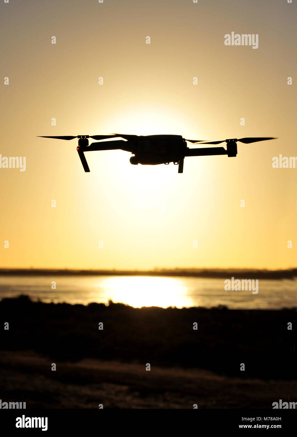THE OUTBACK WINDMILL Stock Photo