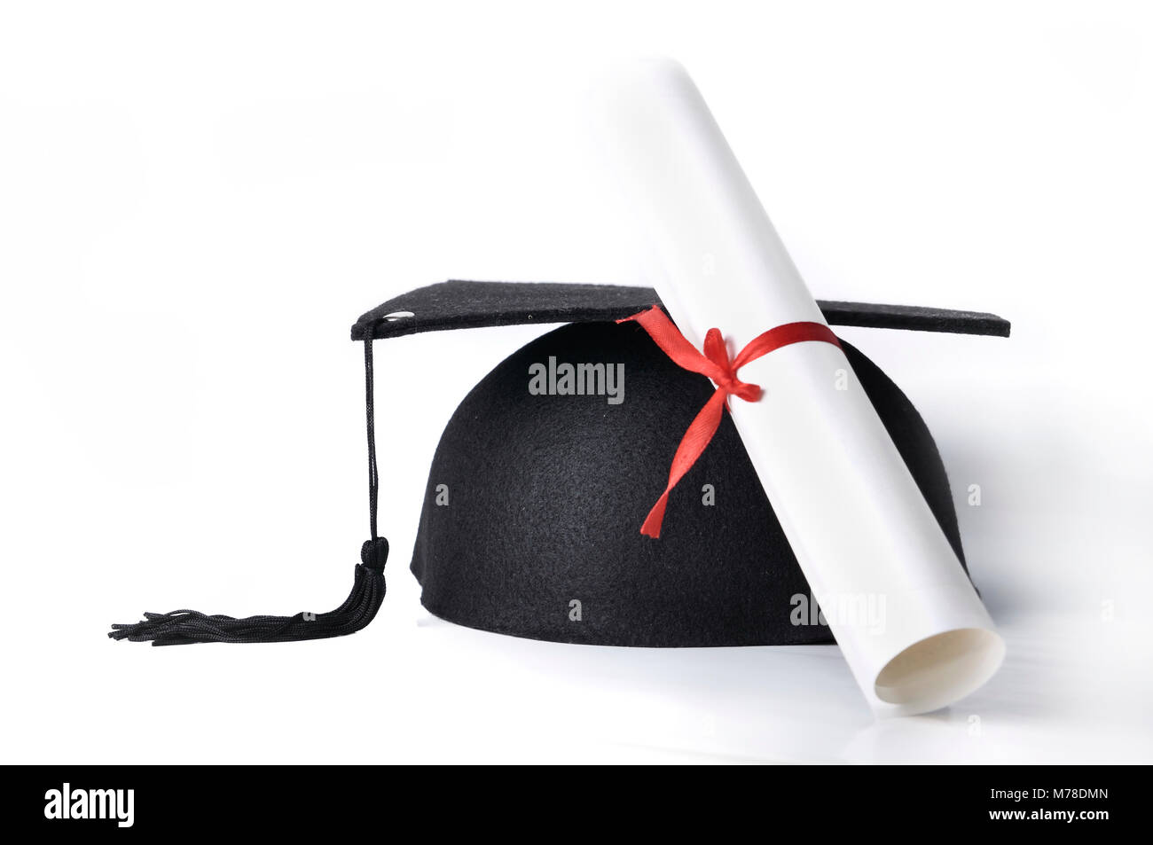 Rolled up diploma ribbon hi-res stock photography and images - Alamy