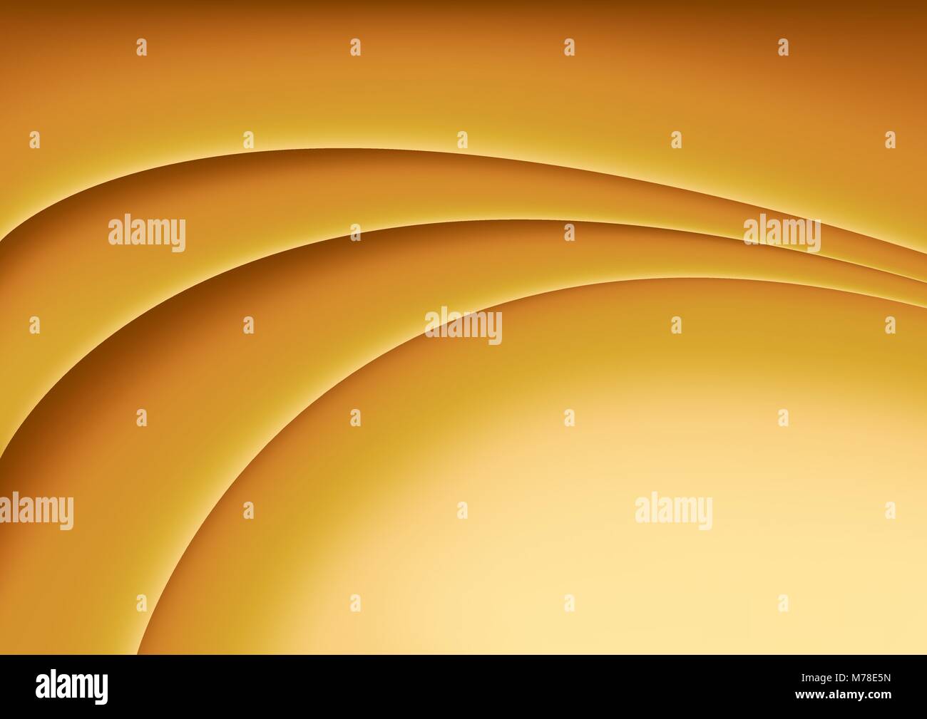 Abstract Golden Wave Background Stock Vector Image & Art Alamy