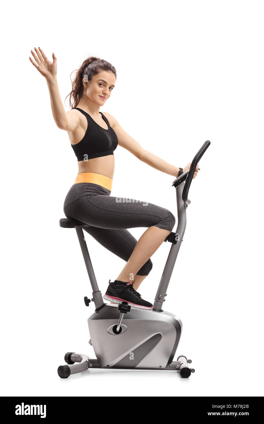 working out bike