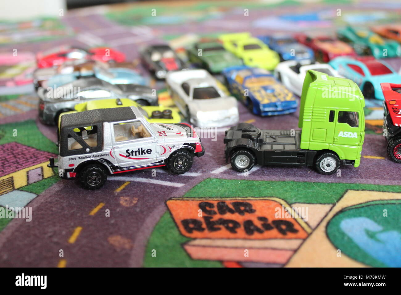 Toy car cheap garage asda