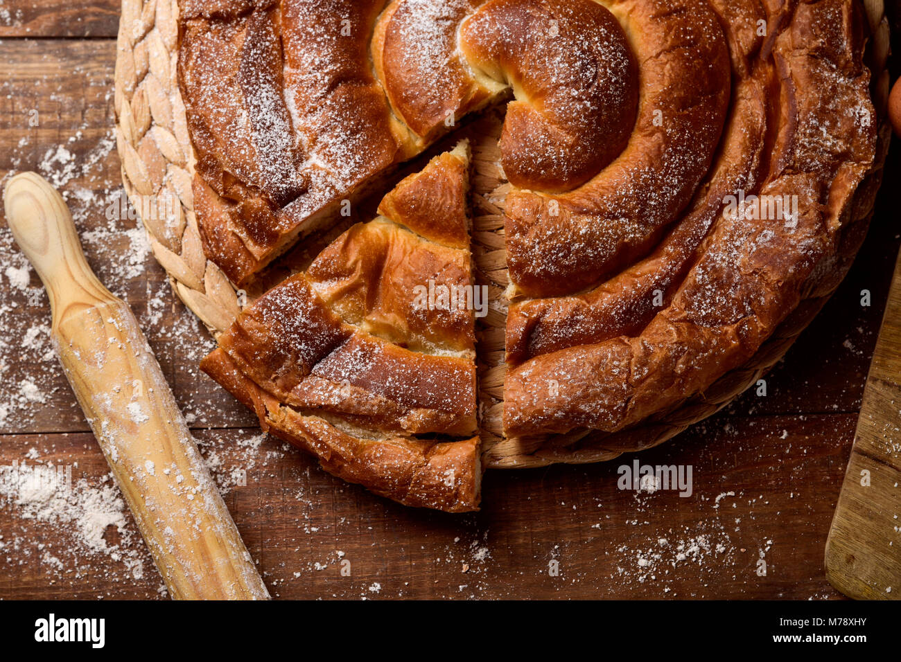 Typical Spanish Sweet Stuffed Pastry Stock Photos & Typical Spanish ...