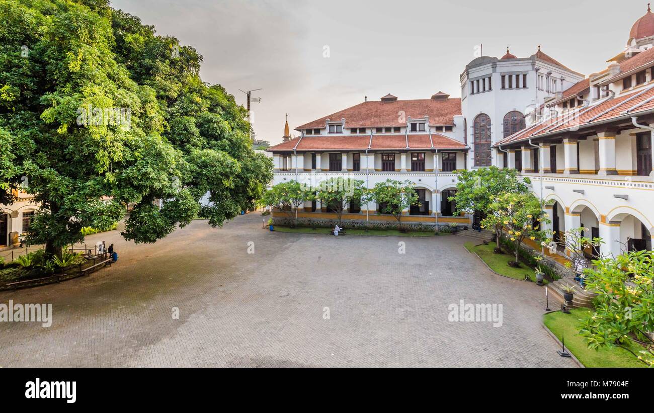 Lawang Sewu building in Semarang, Central Java, Indonesia Stock Photo ...