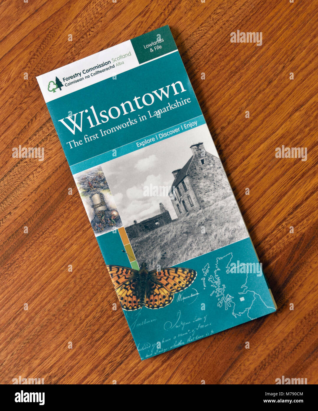Forestry Commission Scotland brochure. Wilsontown, Forth, Lanarkshire