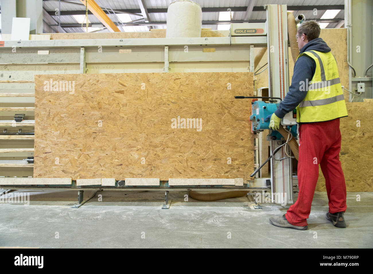 Timber Manufacturer in UK Stock Photo Alamy