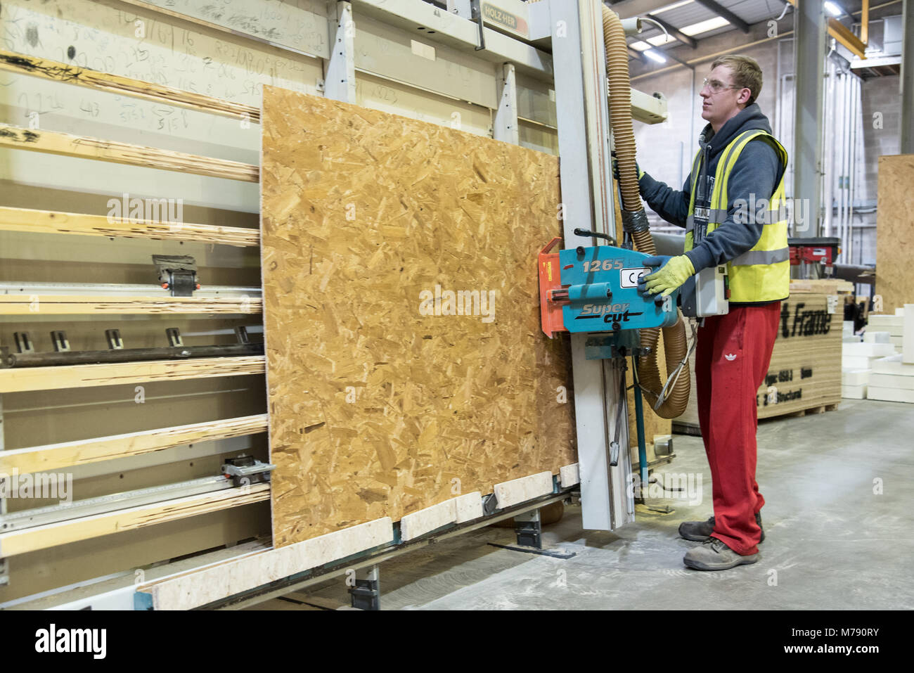 Timber Manufacturer in UK Stock Photo Alamy