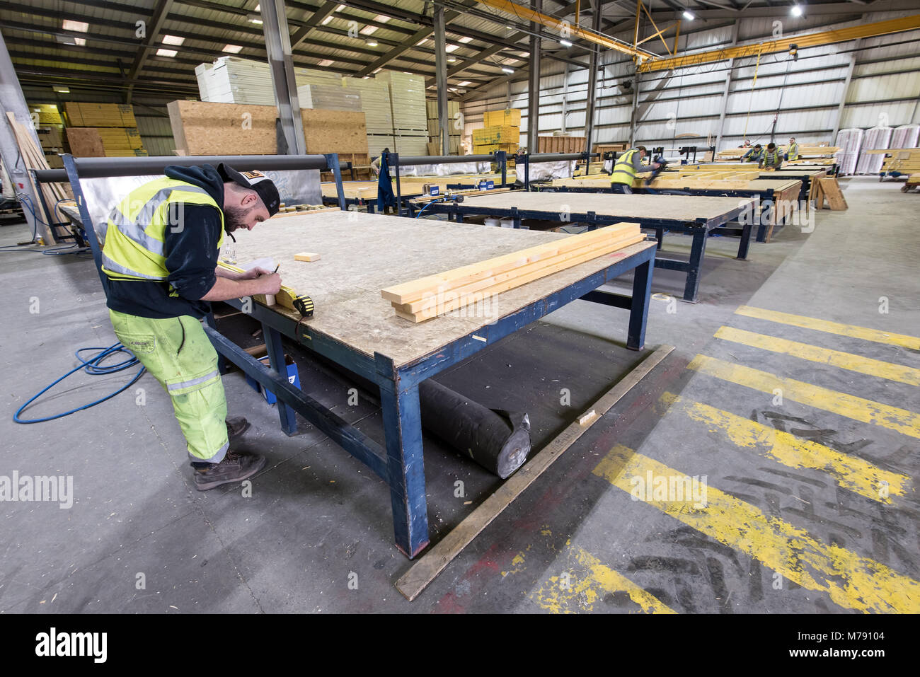 Timber Manufacturer in UK Stock Photo Alamy
