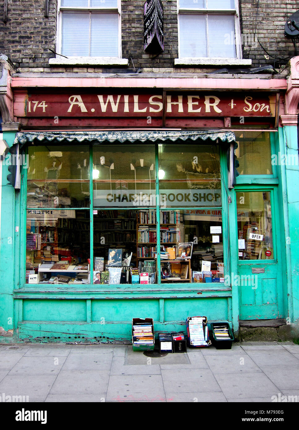 Bookseller Stock Photo