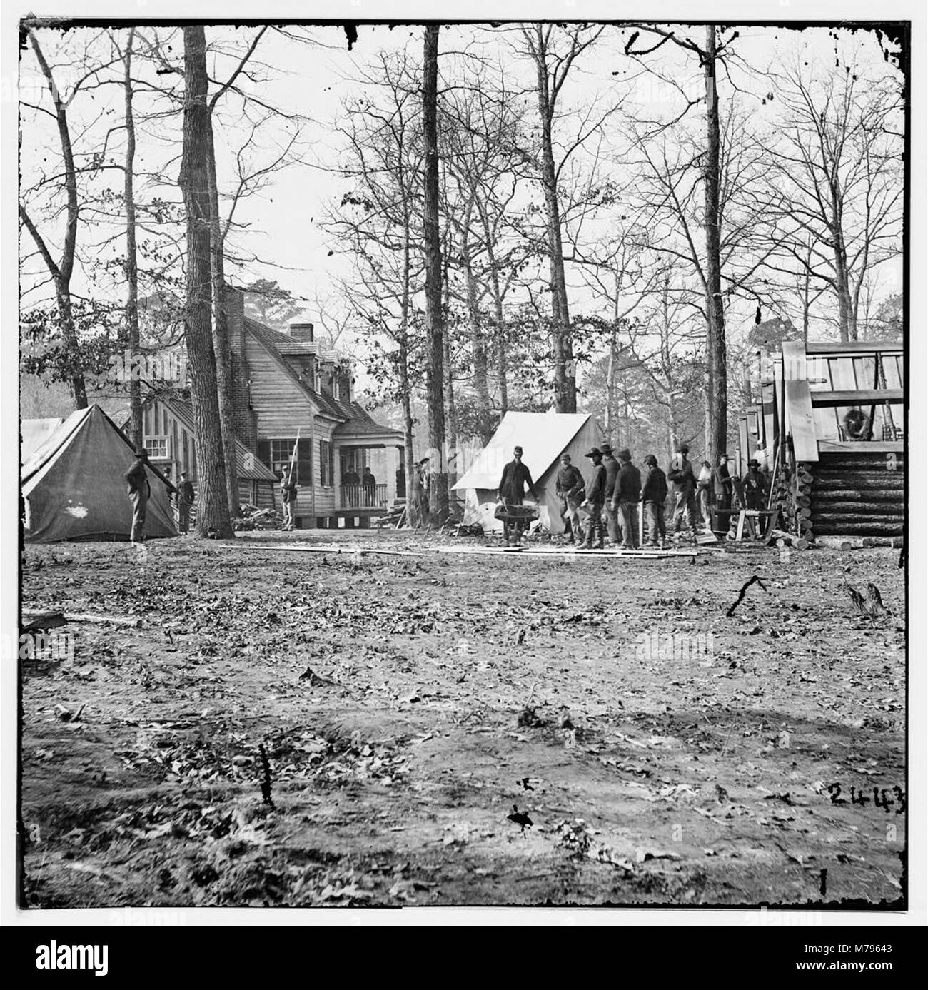 Bermuda Hundred, Virginia. Gen. Benjamin Butler's headquarters LOC cwpb ...