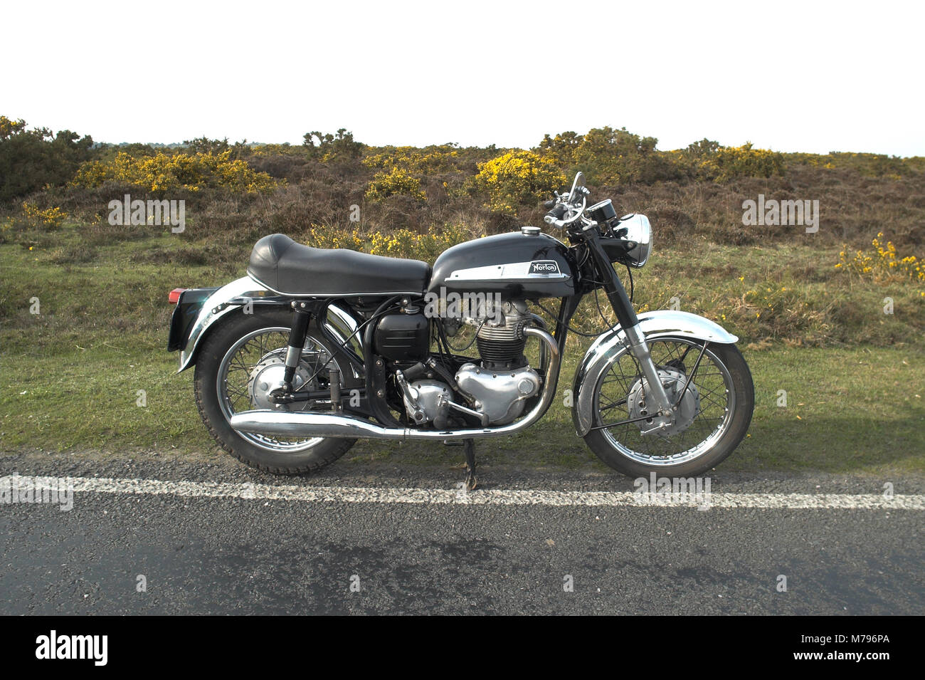 1967 Norton 750cc Atlas Stock Photo