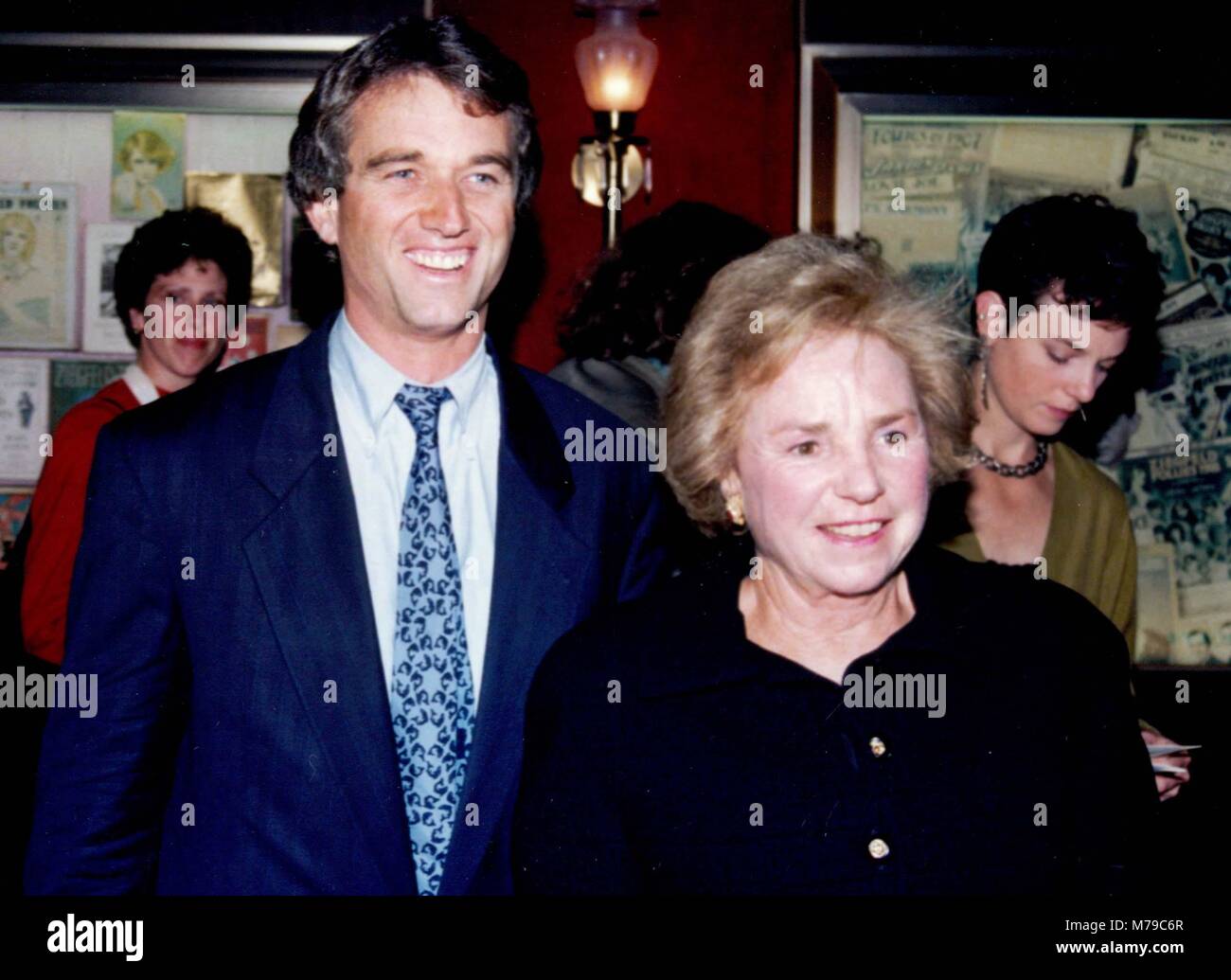 Robert Kennedy Jr Ethel Kennedy 1993 Photo By John Barrett Photolink Stock Photo Alamy