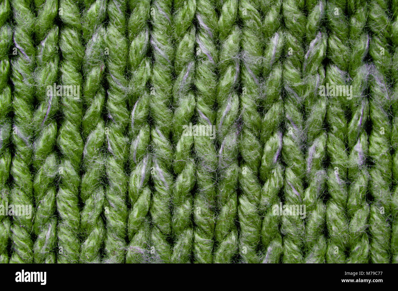 Green Knit Texture Close-Up. Knit Sweater Blank Background Stock Photo ...