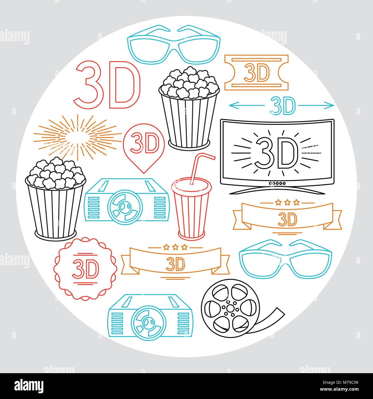 Glasses 3d paper icon symbol hi-res stock photography and images - Page 4 -  Alamy