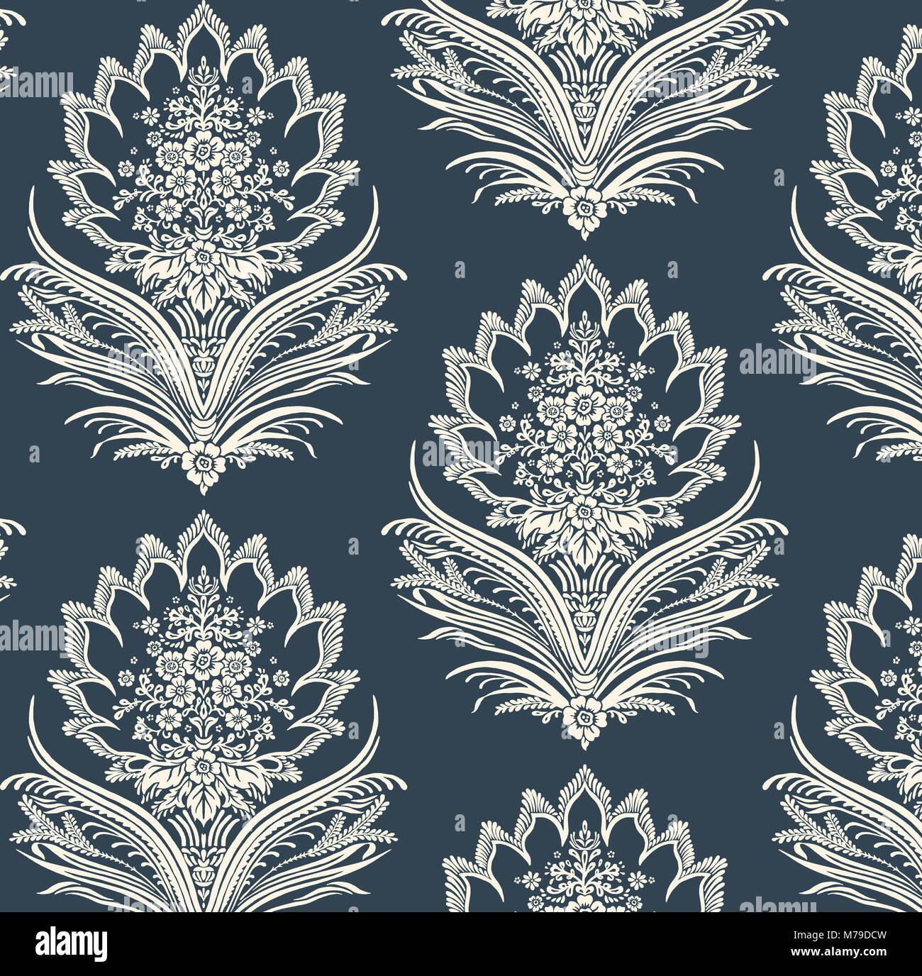 Paisley pattern black and white hi-res stock photography and images - Alamy