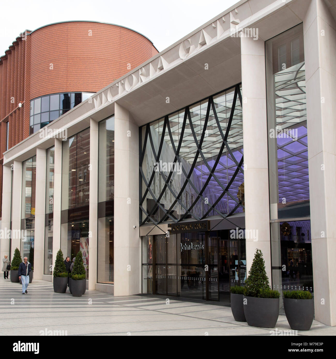 The Victoria Gate shopping centre in Leeds, UK. The modern shopping