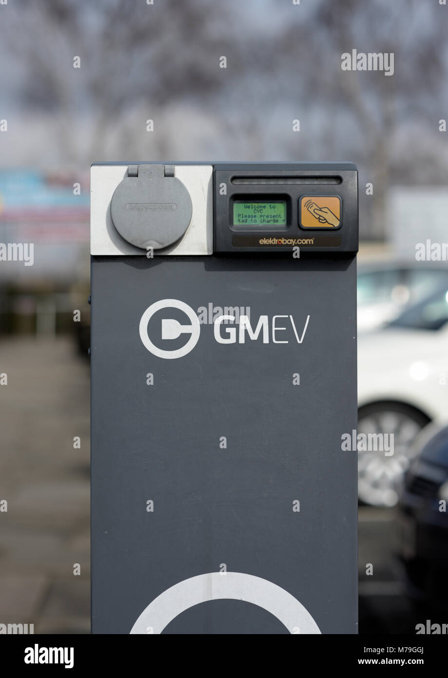 Gmev electric vehicle charging point, electric car charging point in