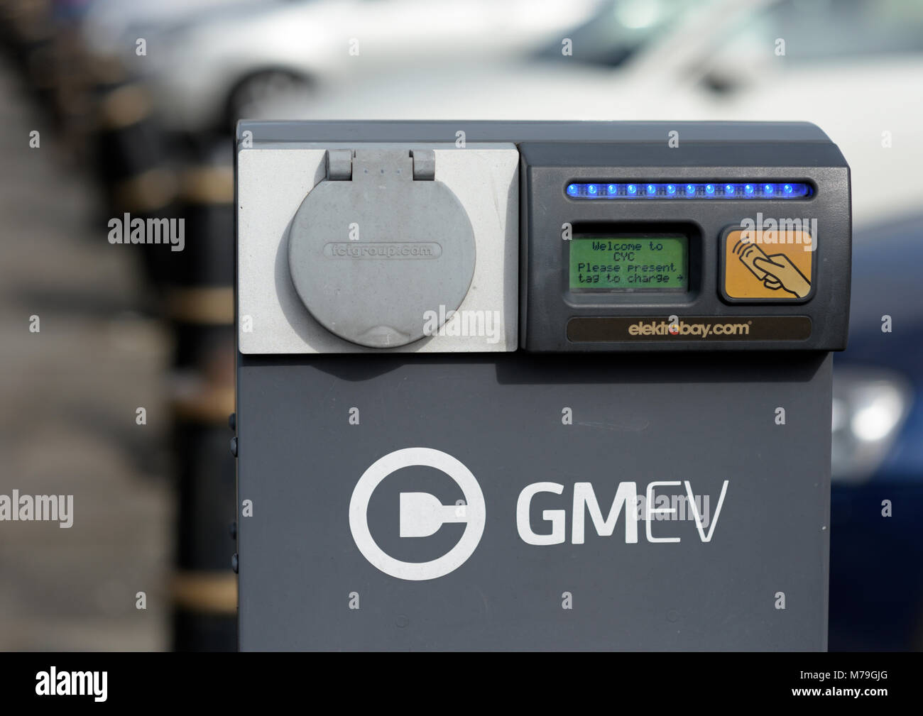 Gmev electric vehicle charging point, electric car charging point in