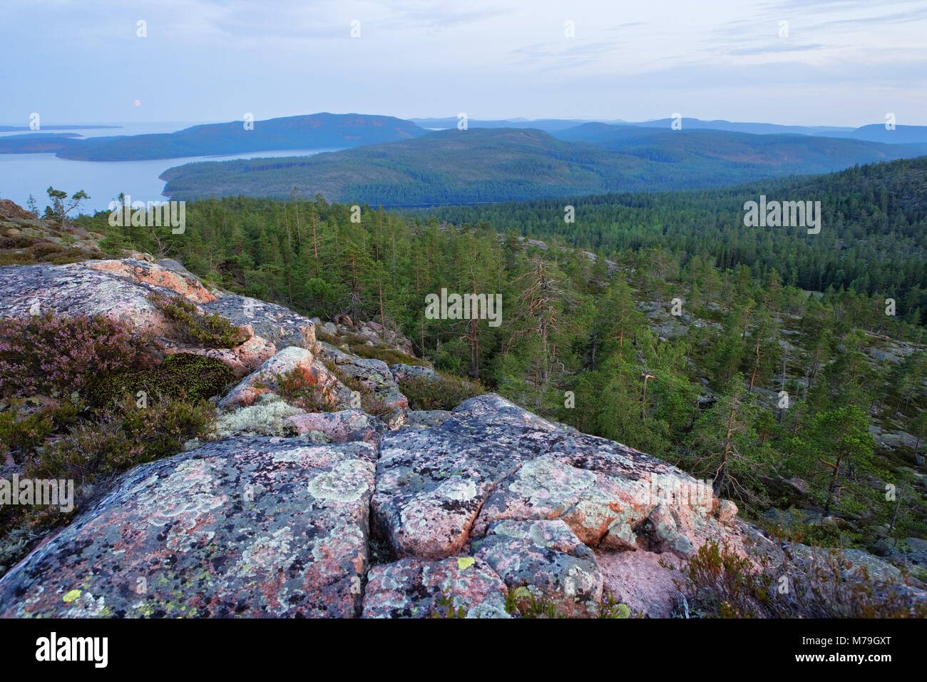 Sweden, Angermanland, National Park Skuleskogen, scenery, Stock Photo